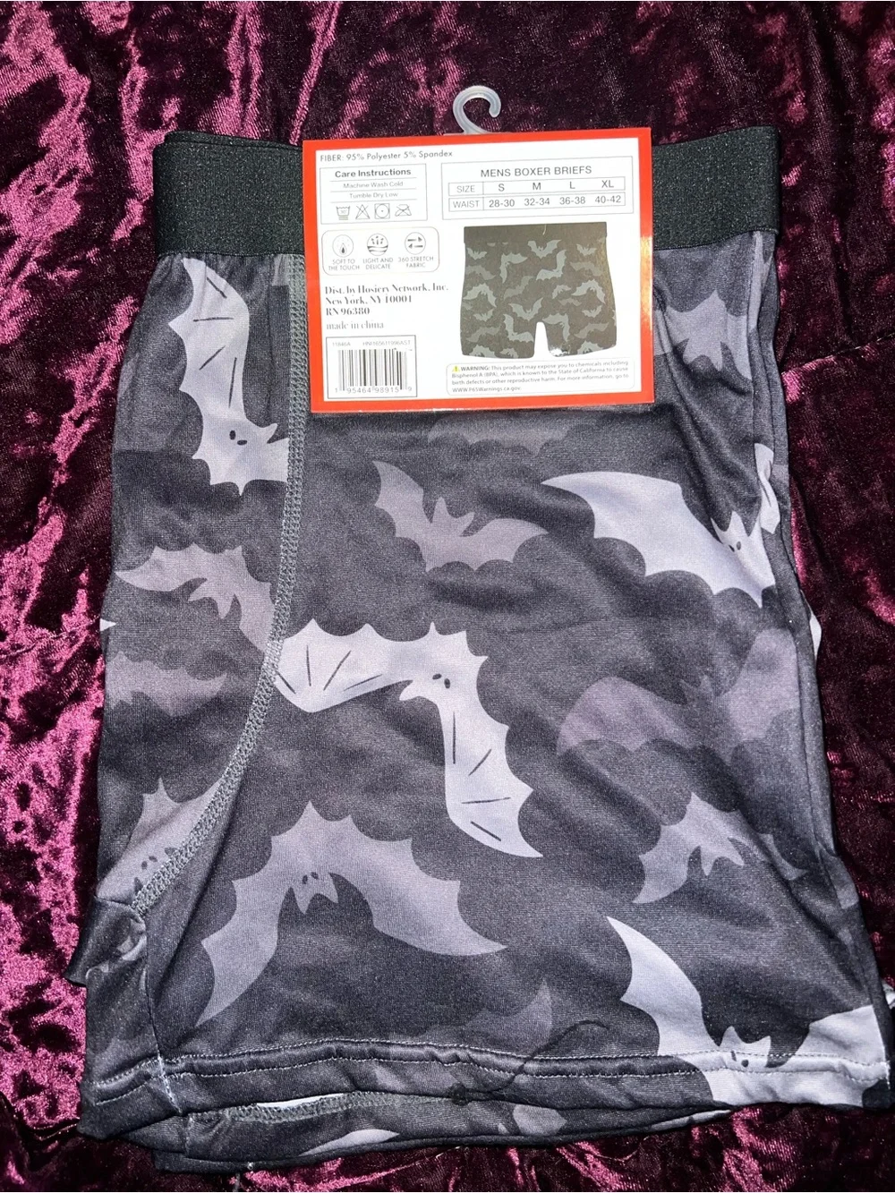 NWT Men's Halloween Boxer Briefs XL